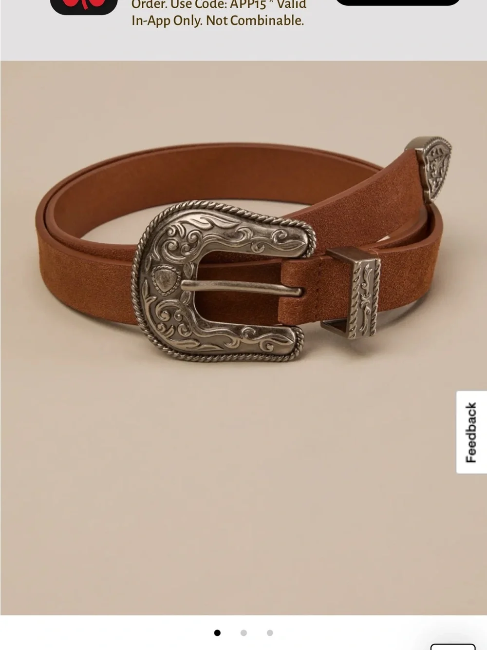 Lucky Brand detailed engraved